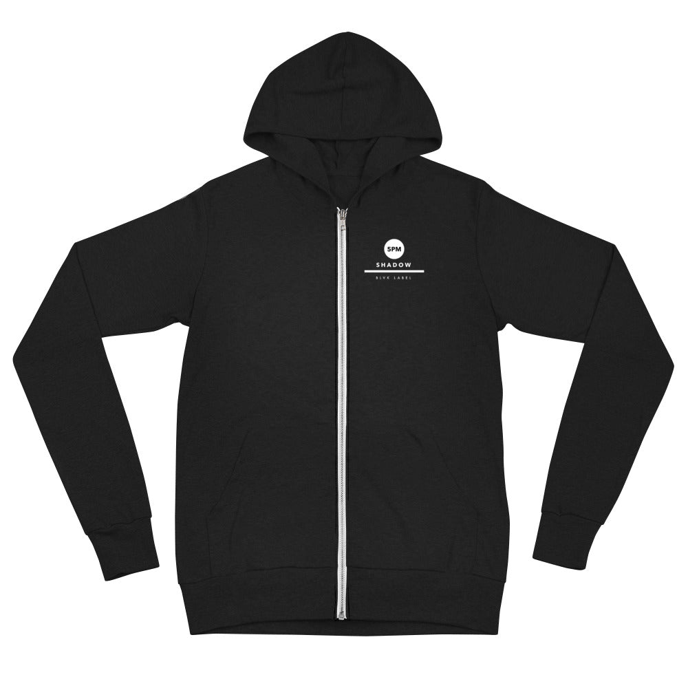 Unisex zip hoodie - 5pm Shadow SMP Pigment